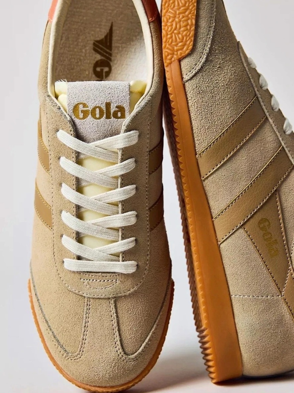 Gola Elan Sneakers Gray & Brown